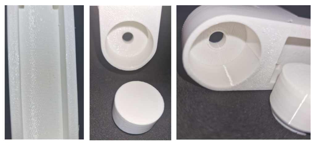 Stützstrukturen entfernt